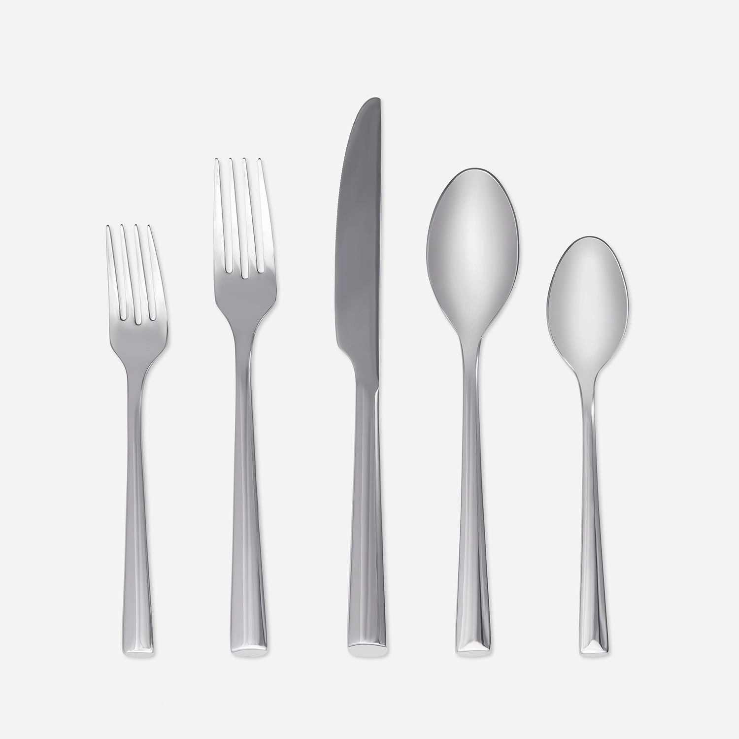 Gilda Mirror 20 Piece Flatware Seteco-friendly bamboo fiber tableware set 