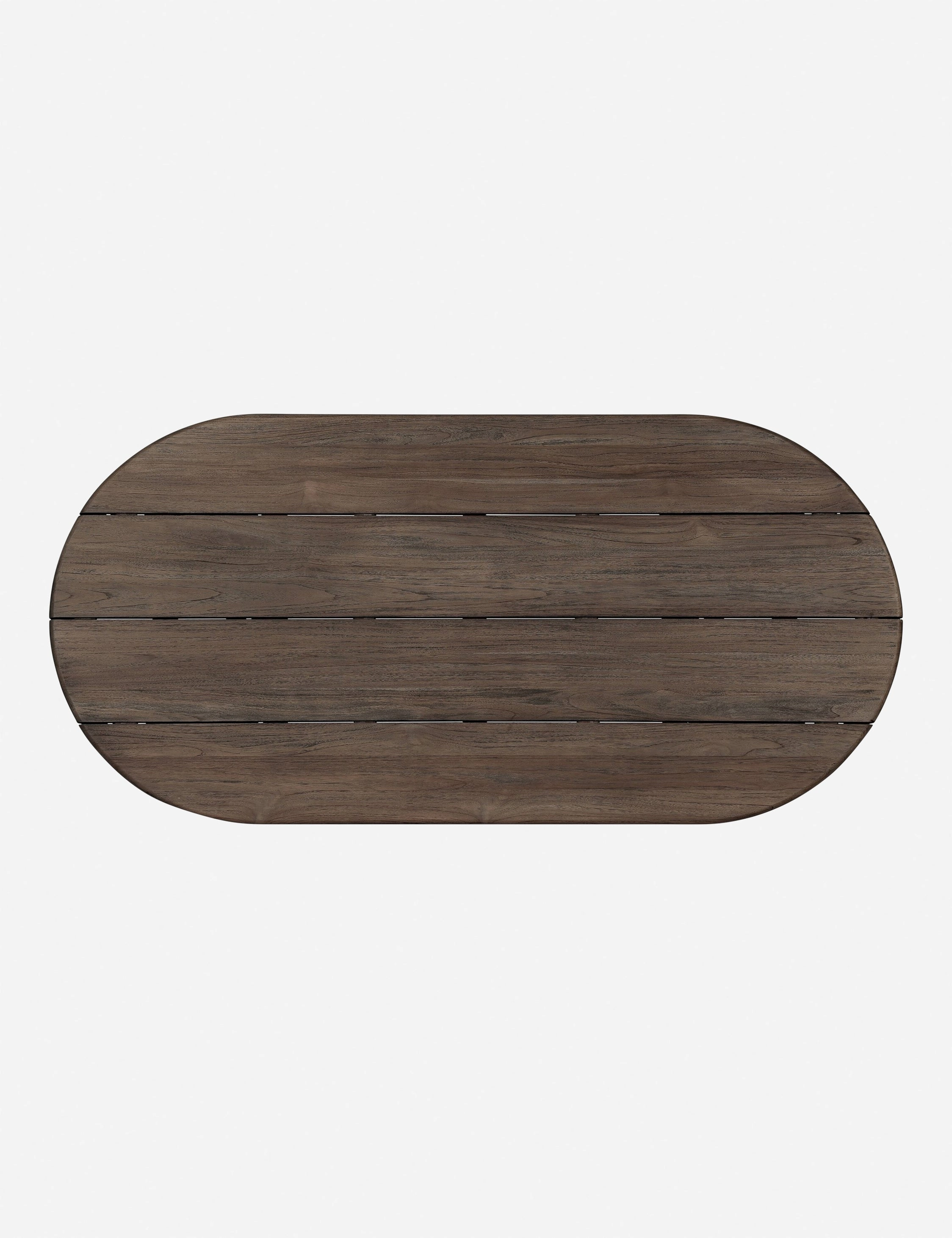Gilda Outdoor Oval Coffee Table