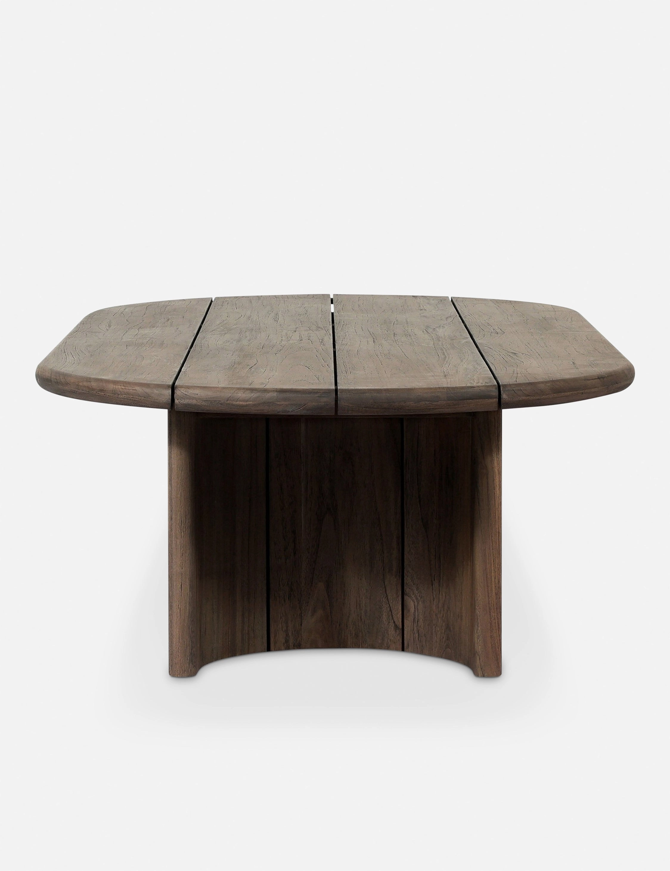 Gilda Outdoor Oval Coffee Table