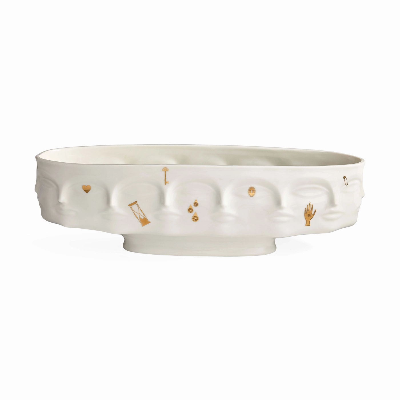 Gilded Dora Maar Long Bowl