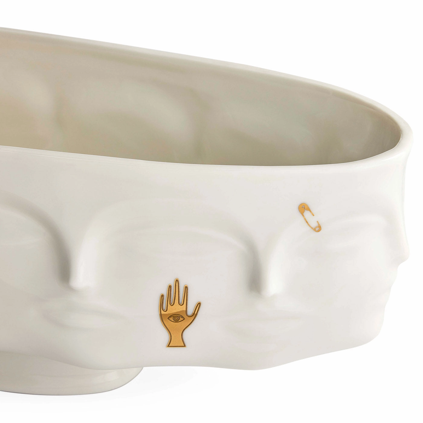 Gilded Dora Maar Long Bowl
