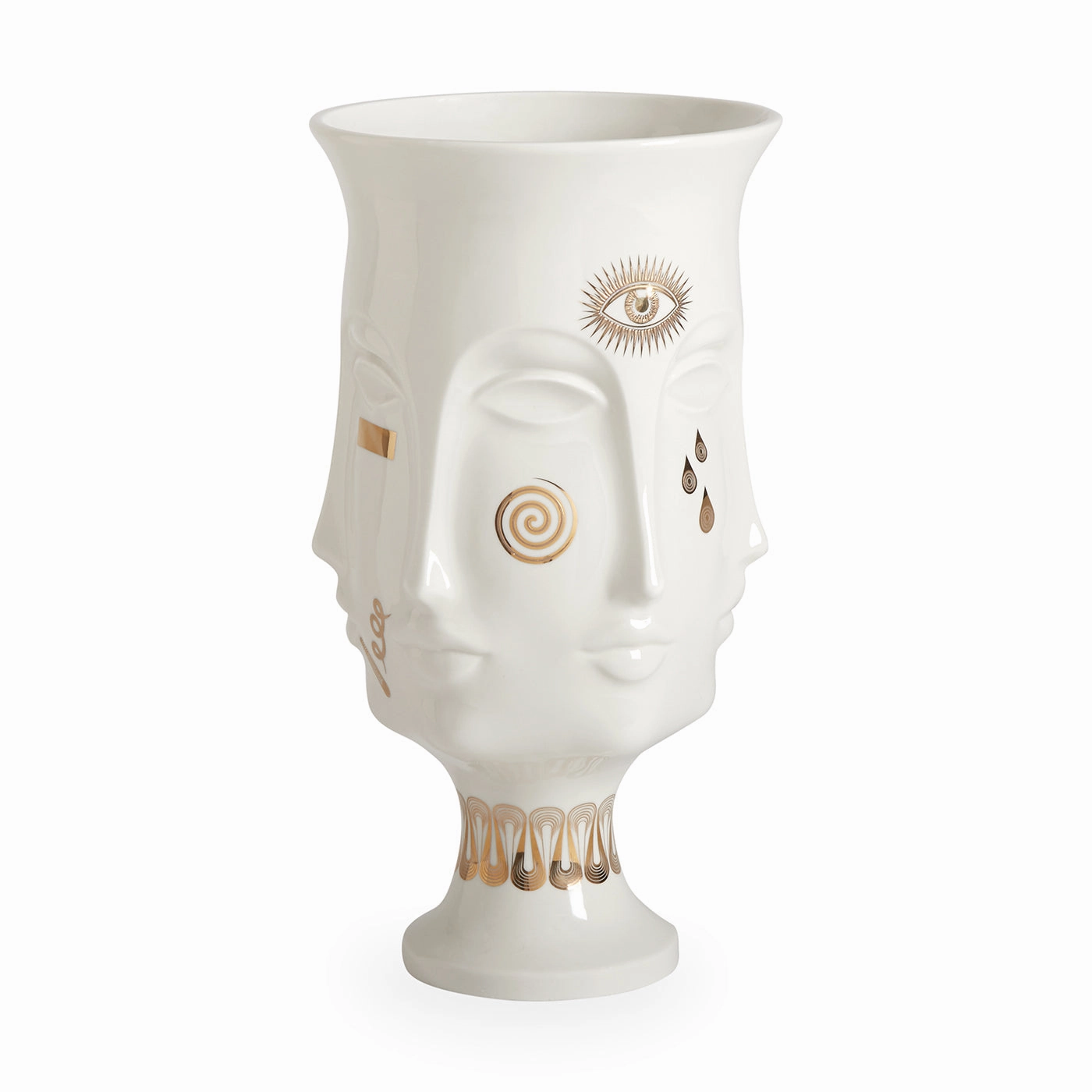 Gilded Dora Maar Urnnordic minimalist vase