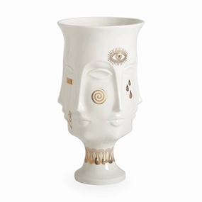 Gilded Dora Maar Urnnordic minimalist vase