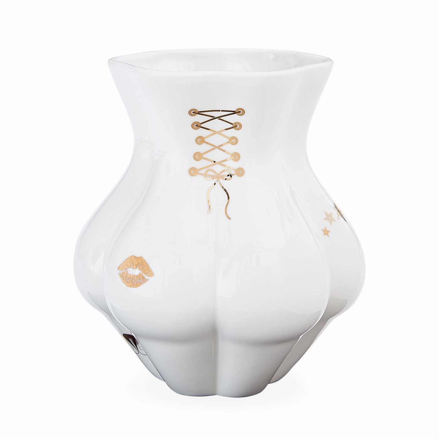Gilded Kiki's Derri??re Vasenordic minimalist vase