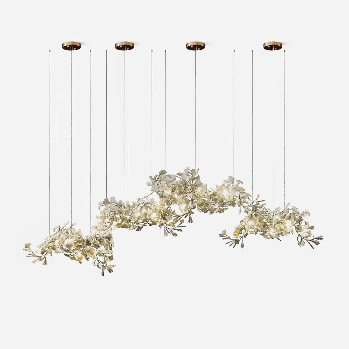 Gingko Chandelier Crustic chandelier,bedroom chandelier 