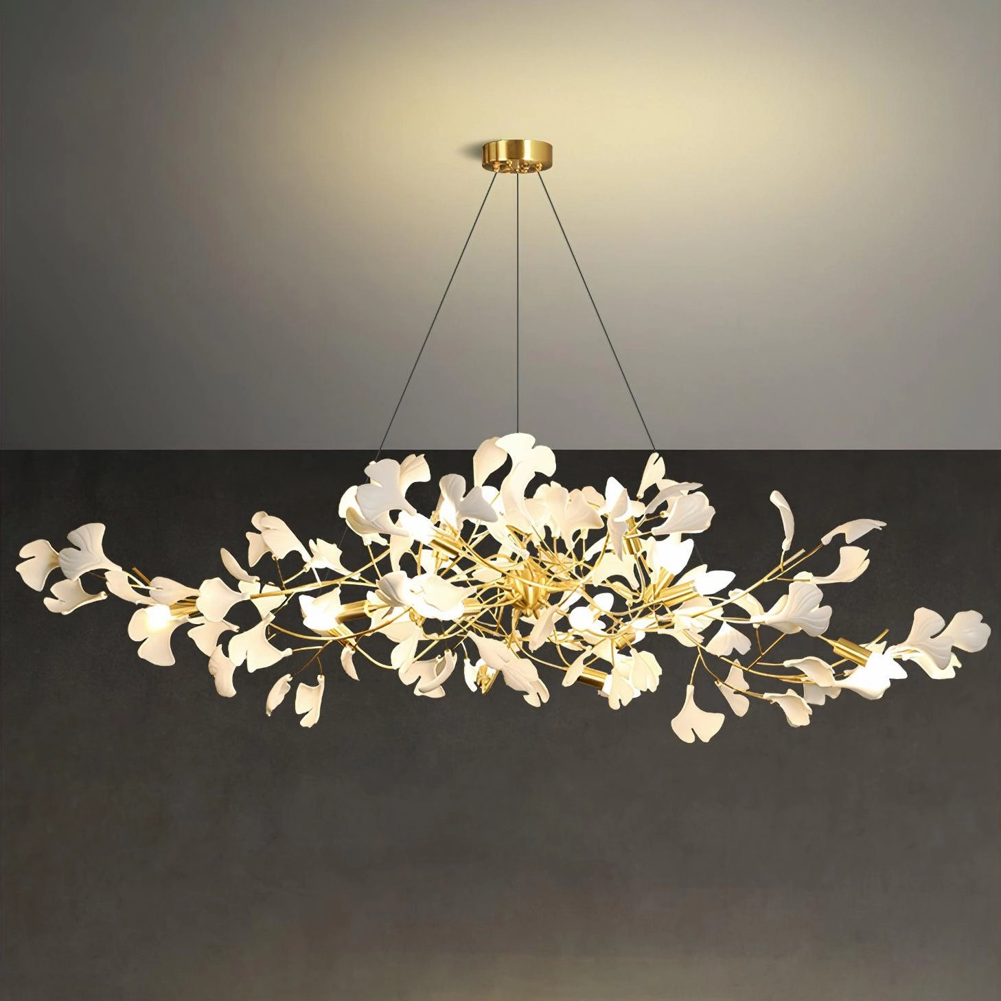 Gingko Chandelier I