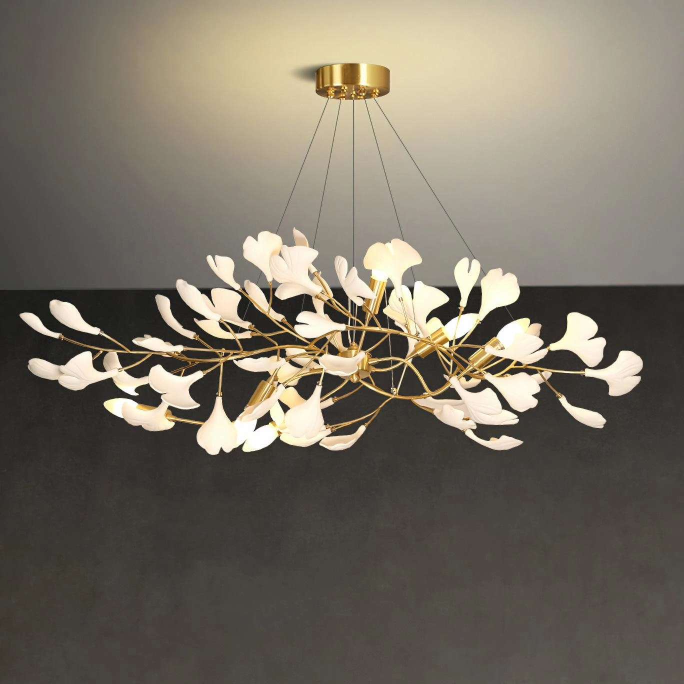 Gingko Chandelier I