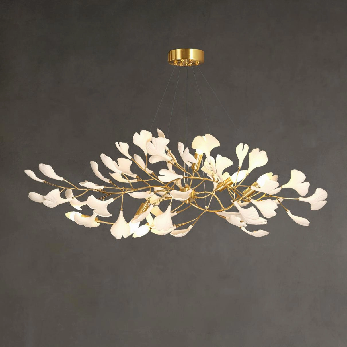 Gingko Chandelier I