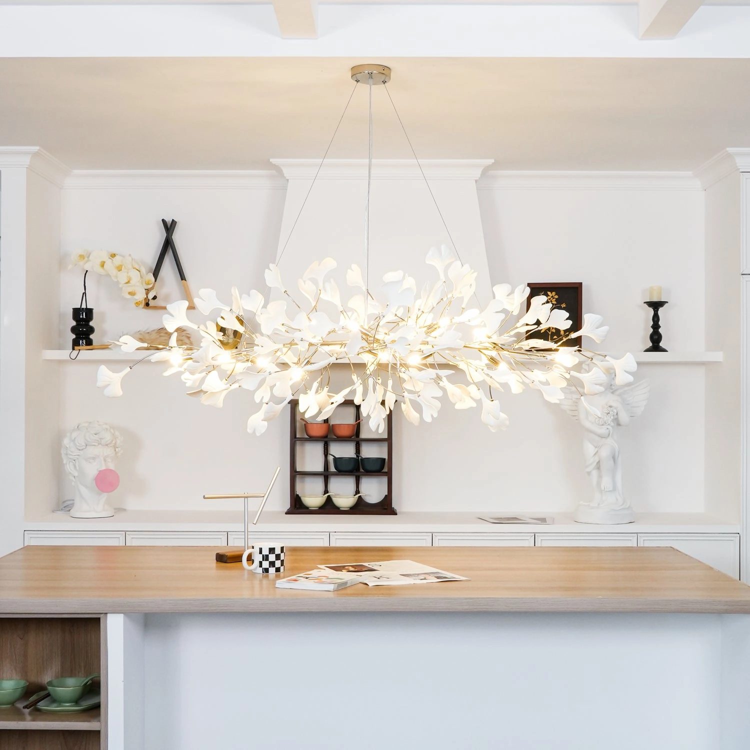 Gingko Chandelier N