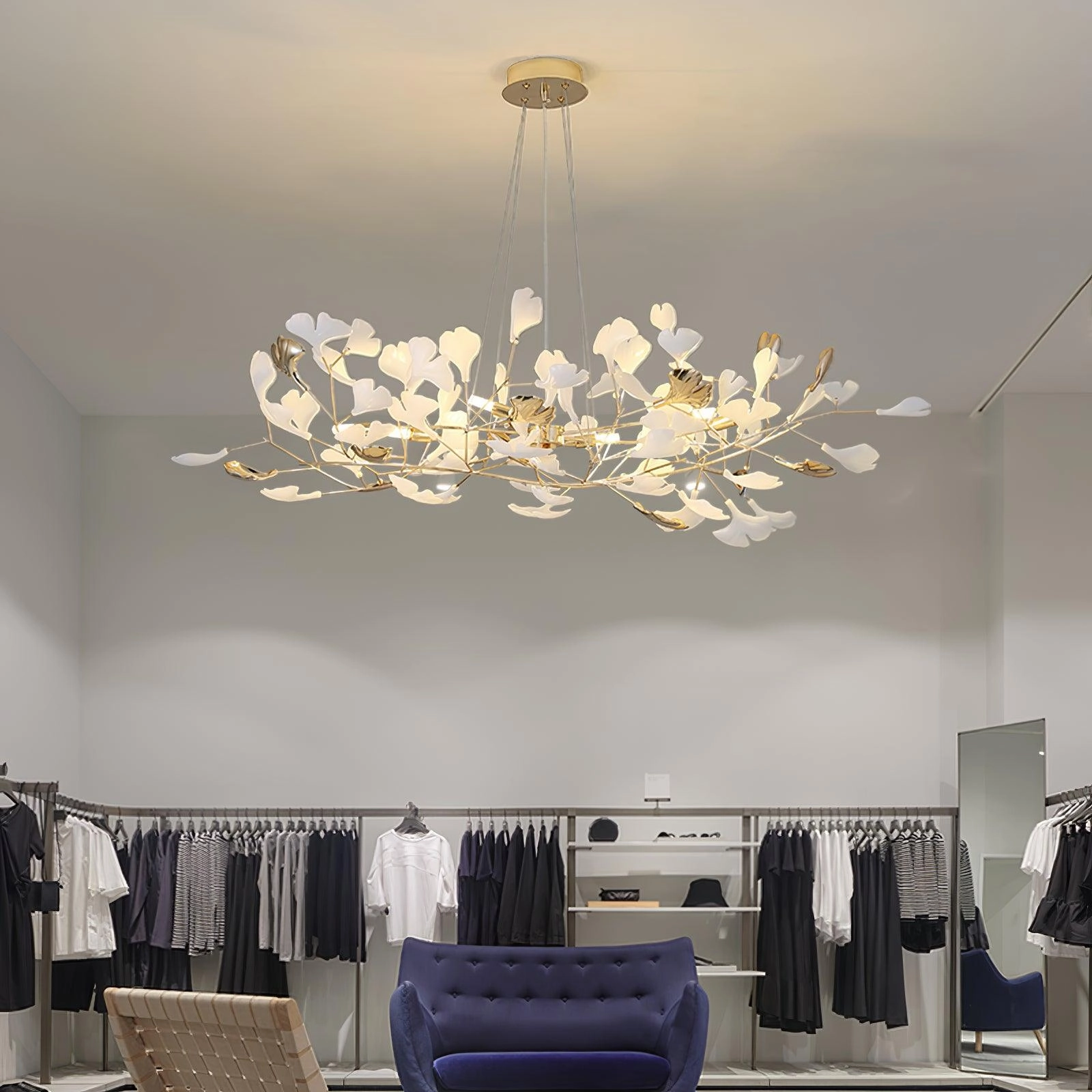 Gingko Chandelier N