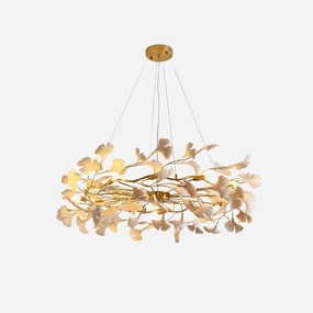 Gingko Chandelier Prustic chandelier,bedroom chandelier 