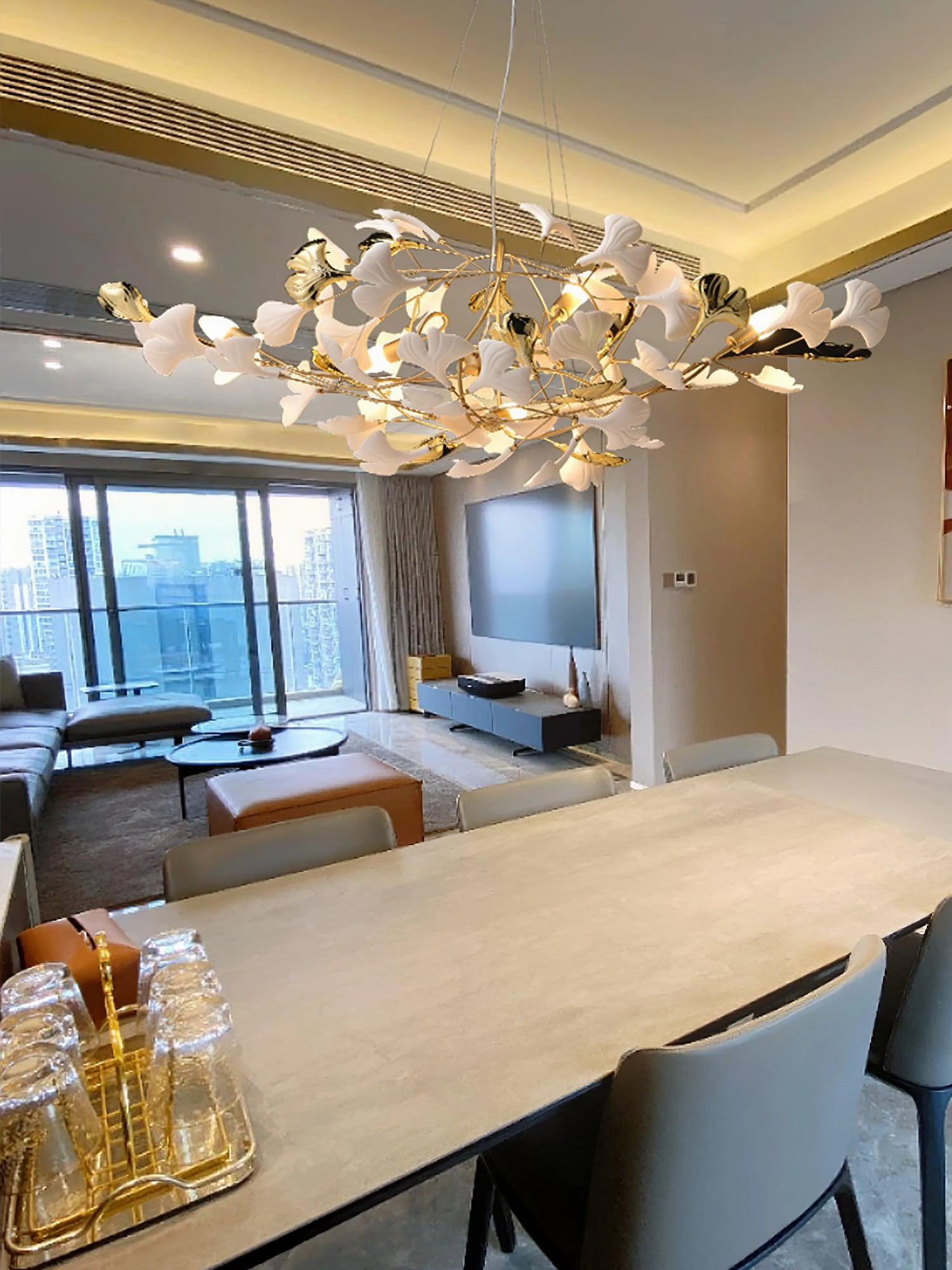 Gingko Chandelier S