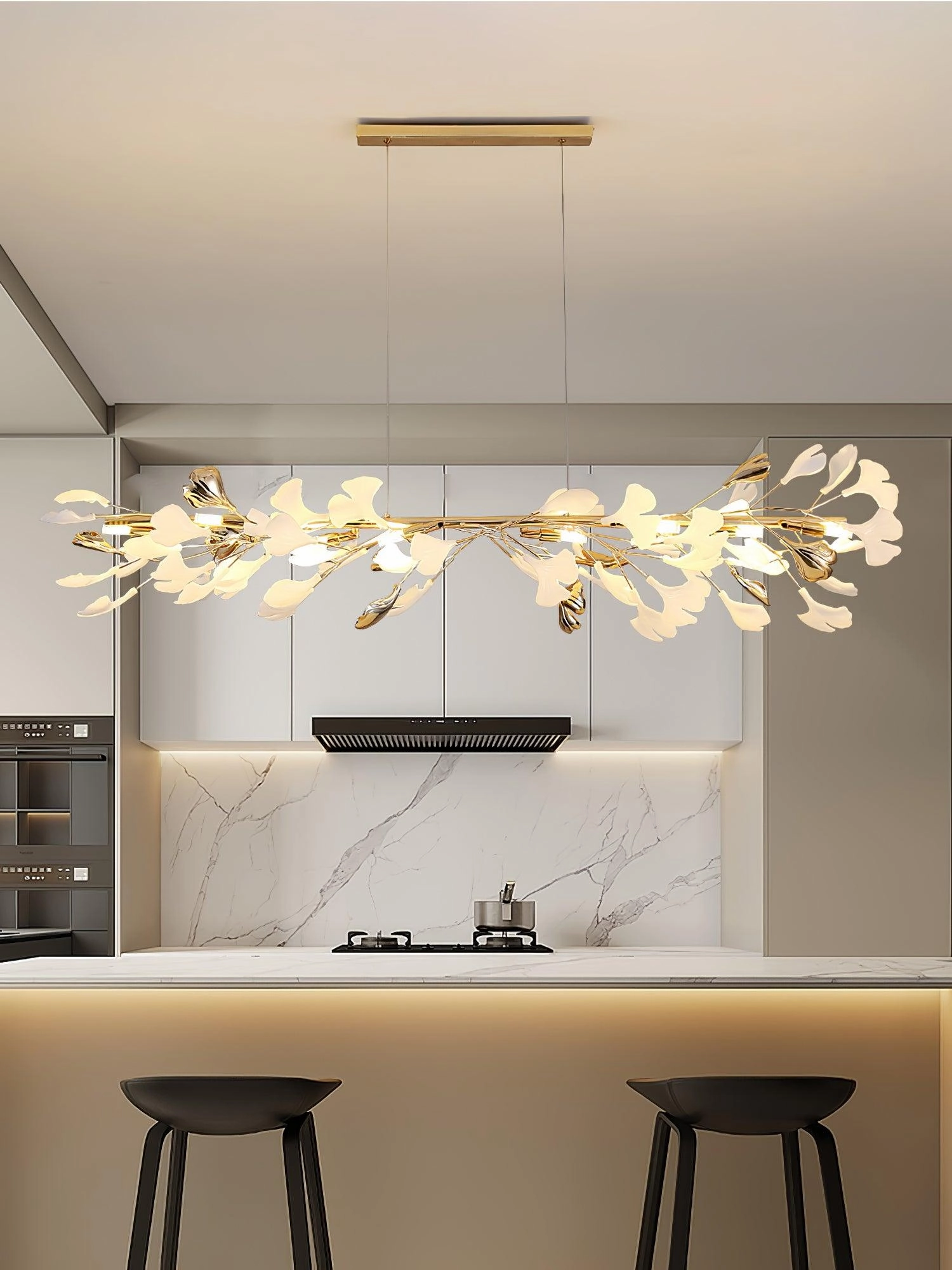 Gingko Chandelier T