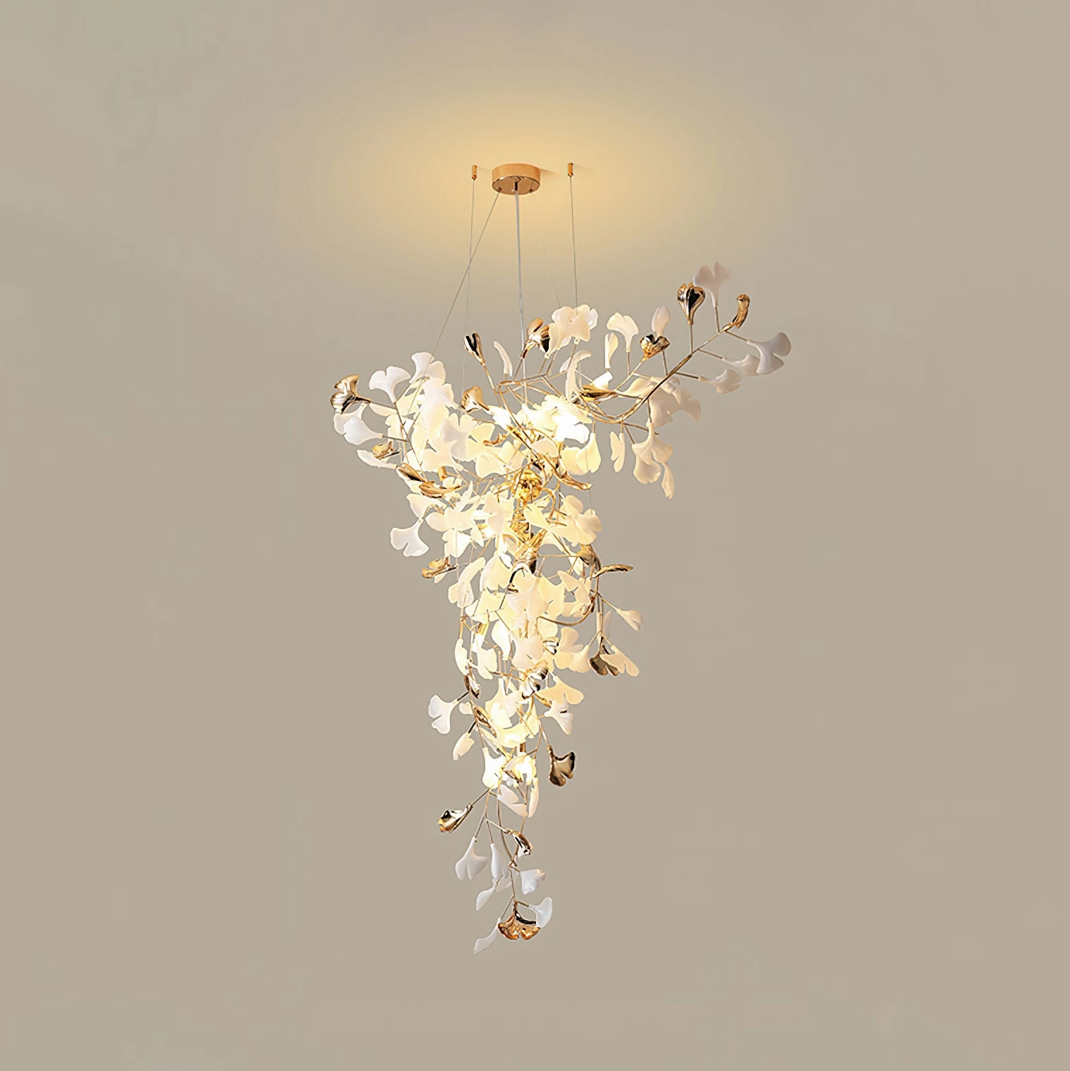 Ginkgo Tip Tlying Chandelier