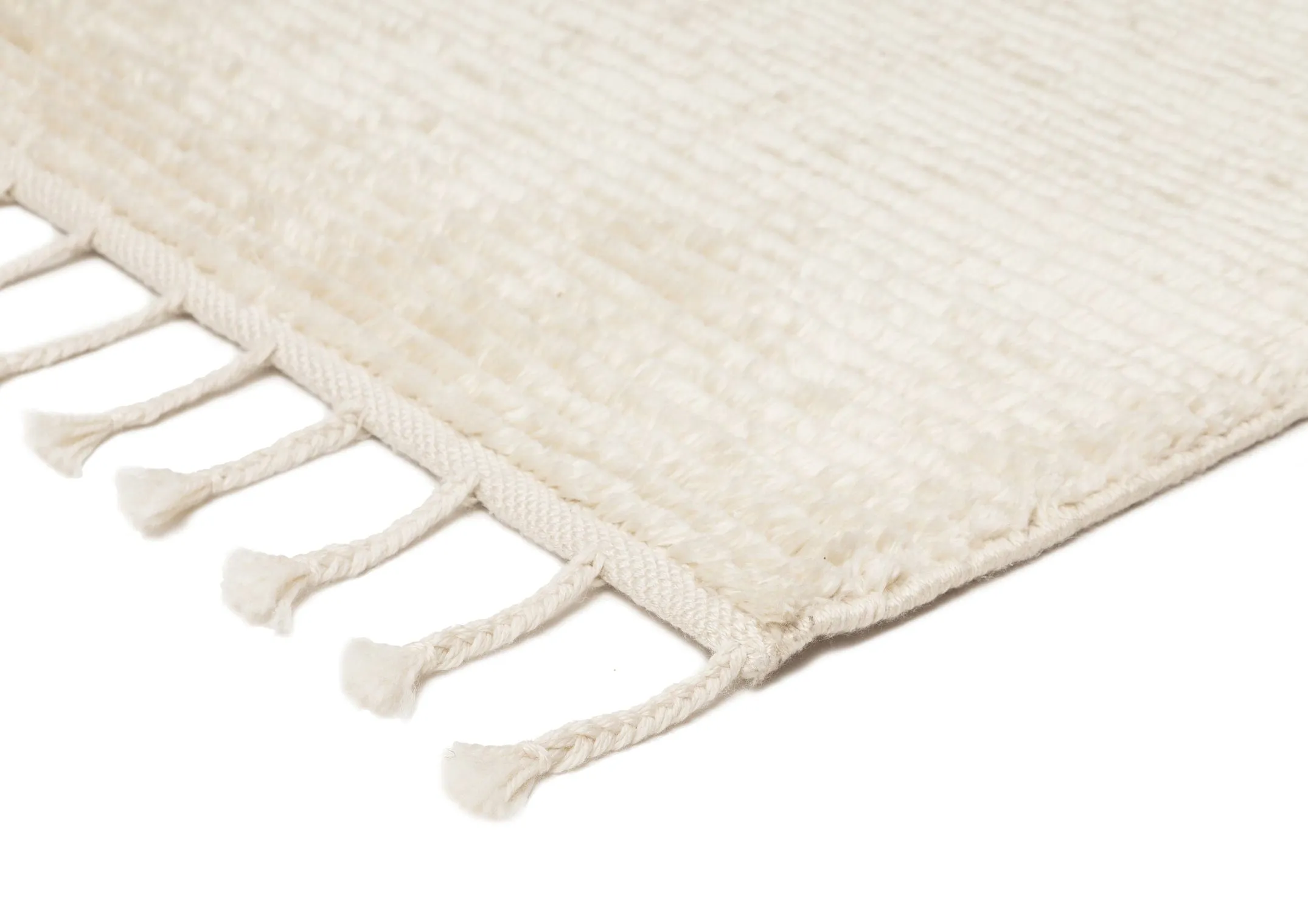 Ginta Luxe Ivory PET Cut Pile Rug *NO RETURNS UNLESS FAULTY