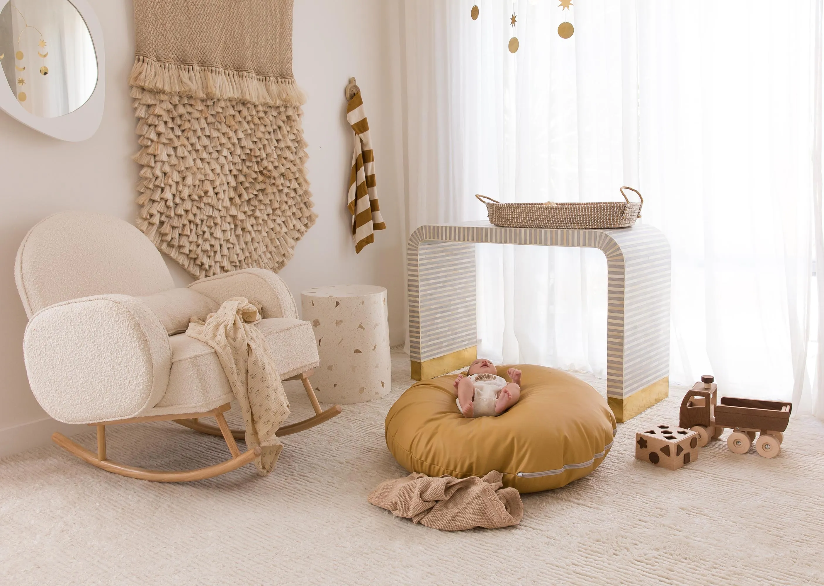 Ginta Luxe Ivory PET Cut Pile Rug *NO RETURNS UNLESS FAULTY