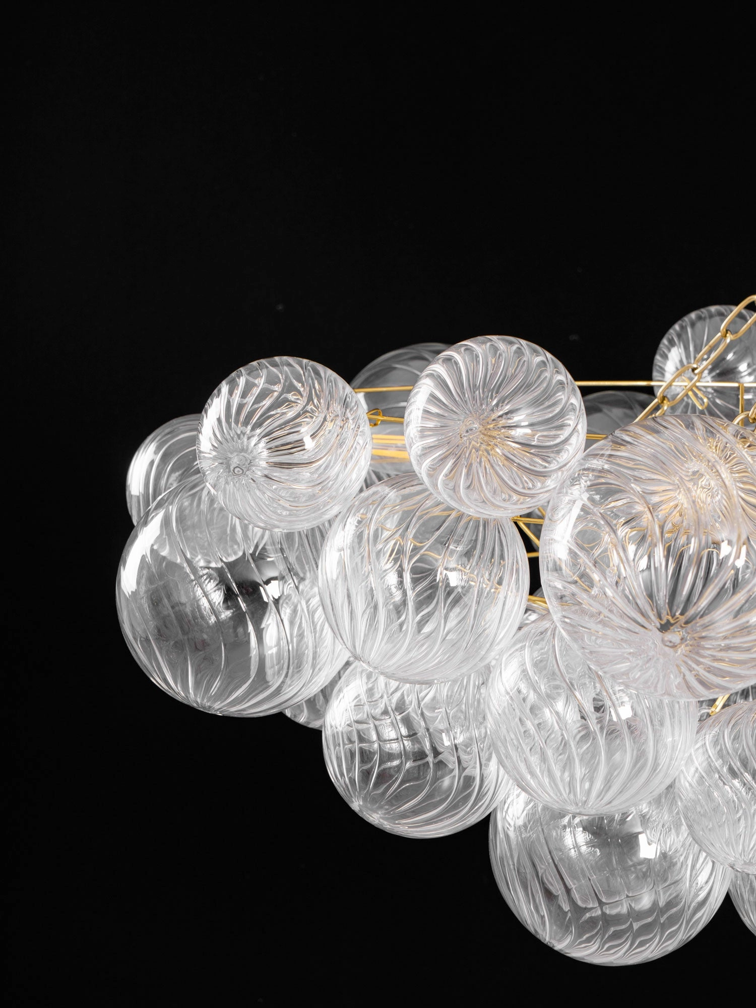 Glass Ball Bubbles Chandelier