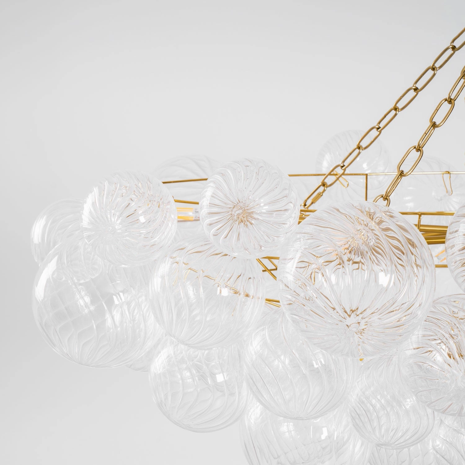 Glass Ball Bubbles Chandelier