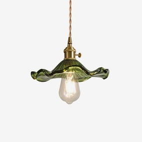 Glass Hibiscus Flower Pendant LightScandinavian pendant light ,modern chandelier 