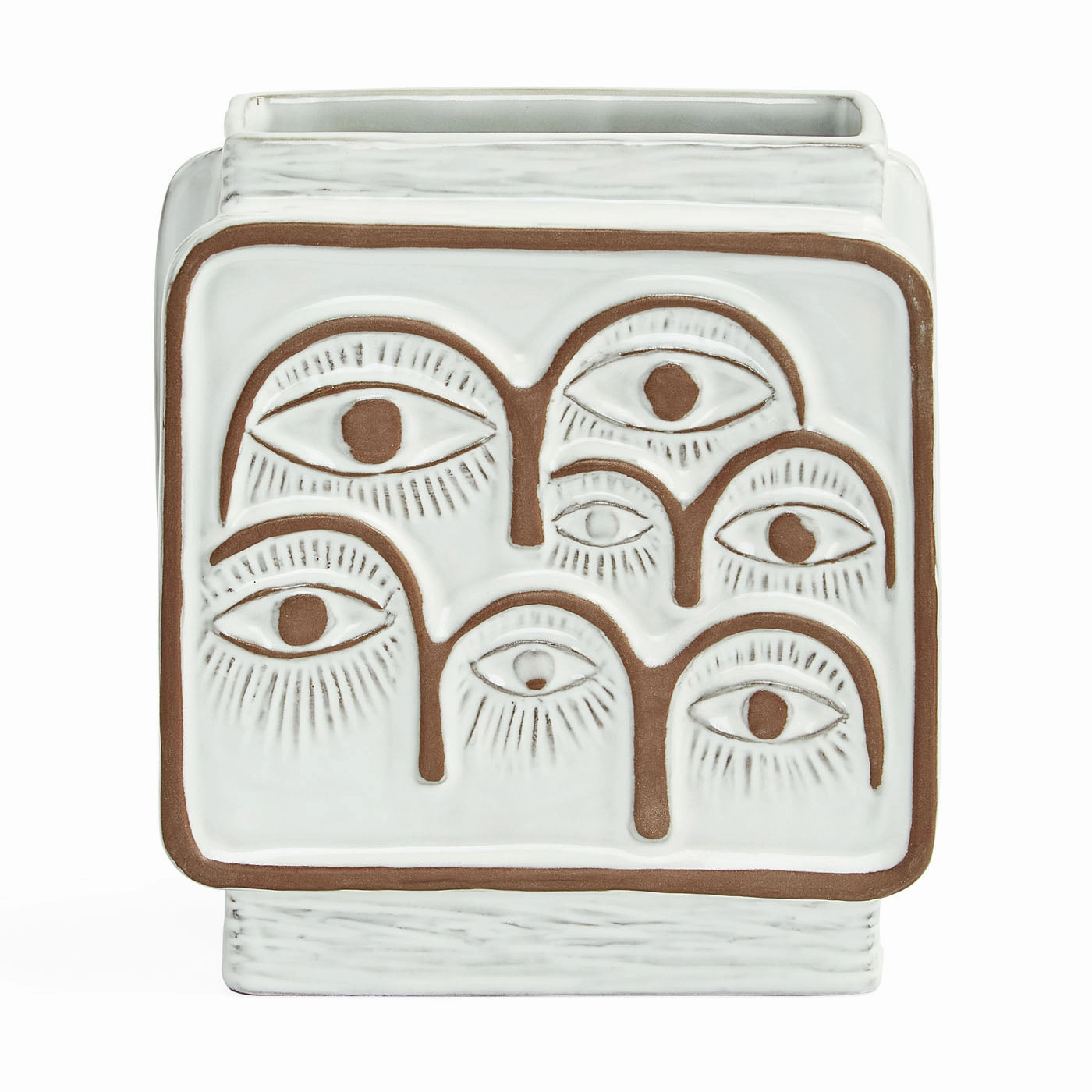 Glass Menagerie Eyes Vase