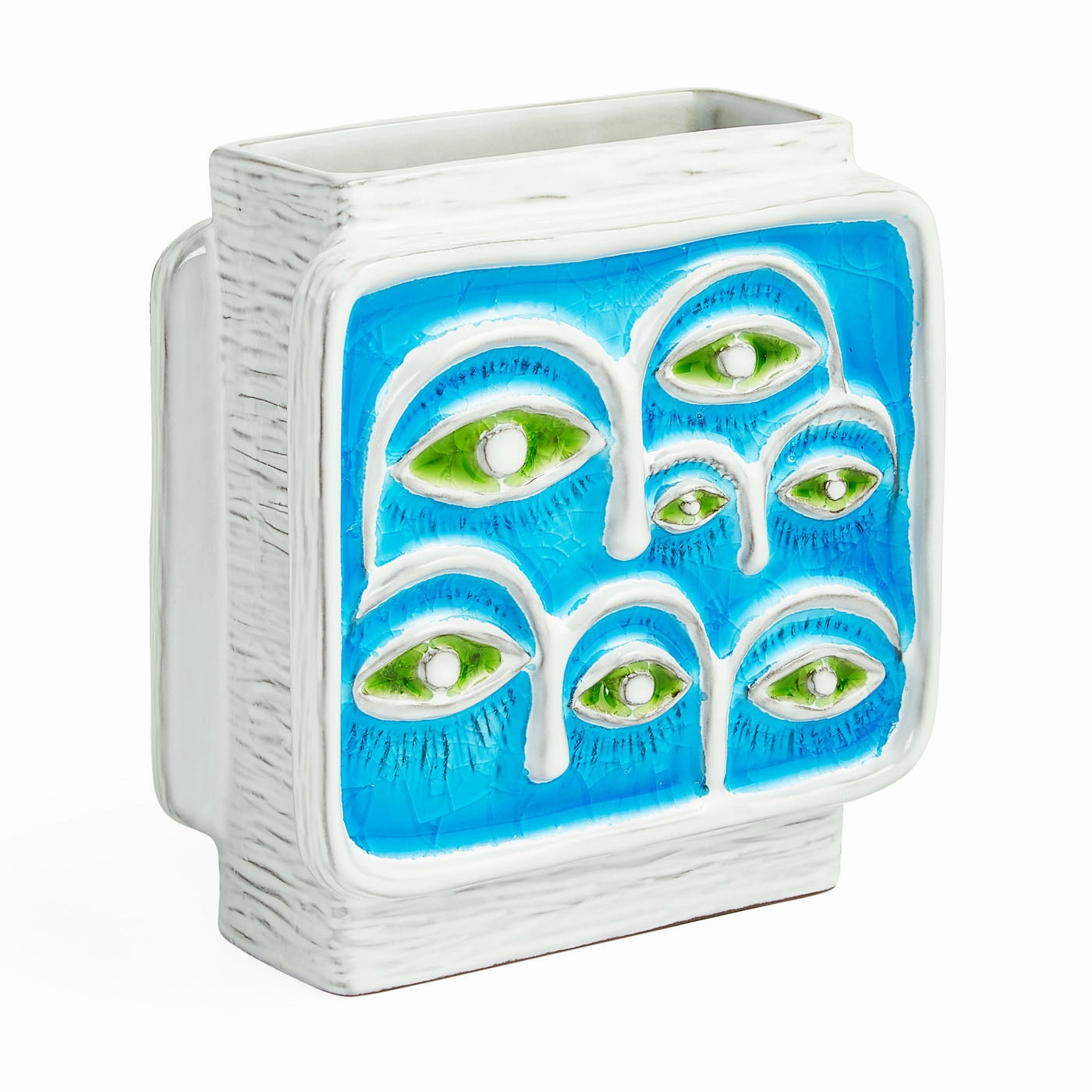 Glass Menagerie Eyes Vase