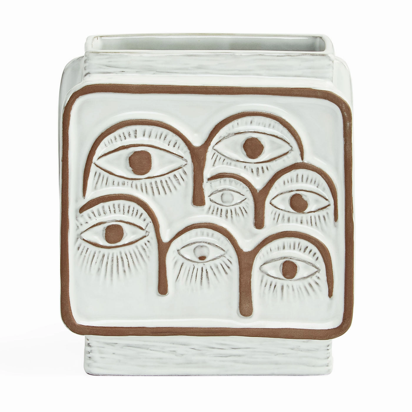 Glass Menagerie Eyes Vase