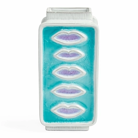 Glass Menagerie Lips Vasenordic minimalist vase