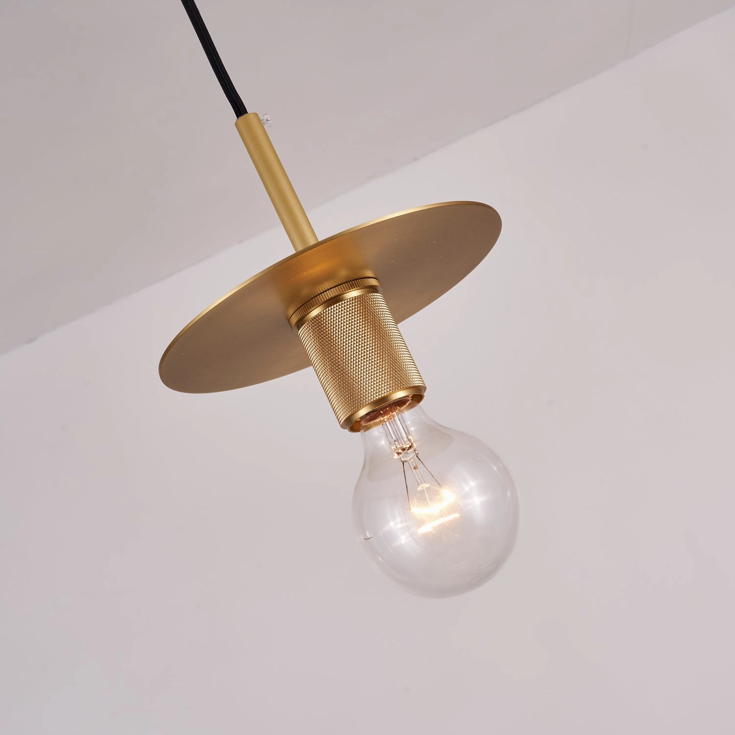 Gleam Brass Pendant Light
