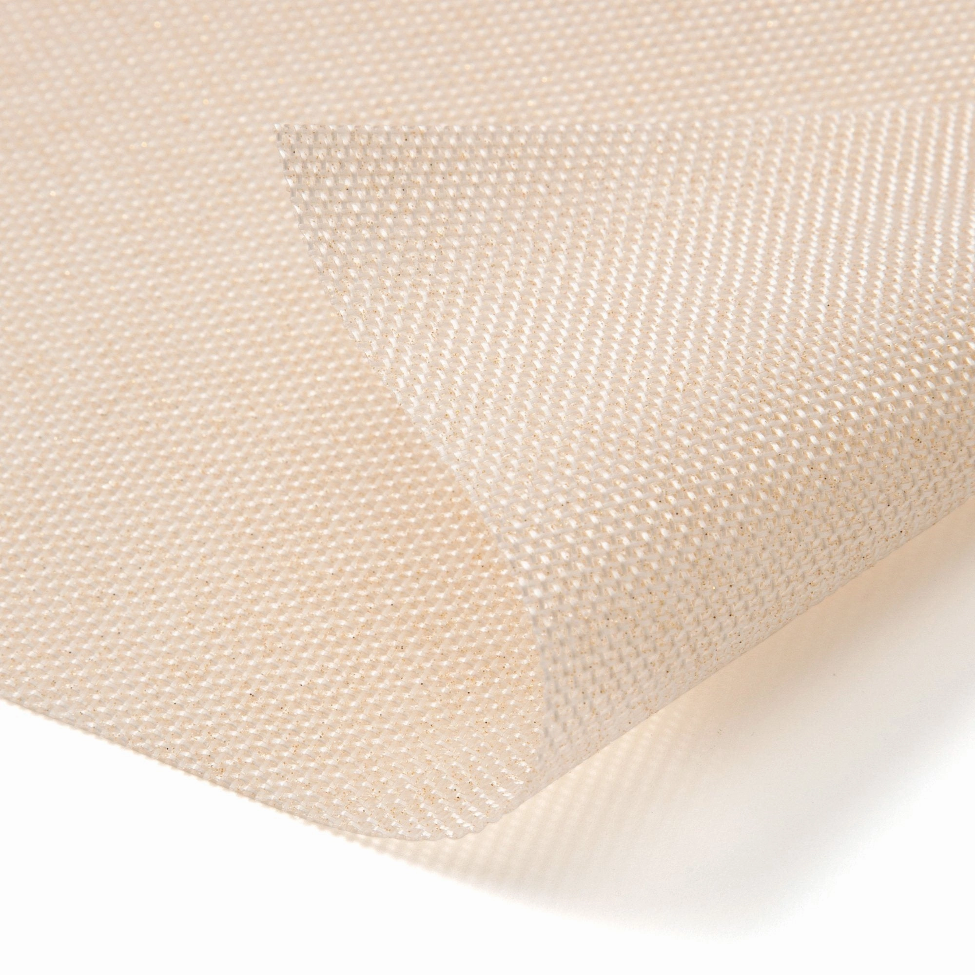 Glitter Lunch Mat 2P Silver X Gold