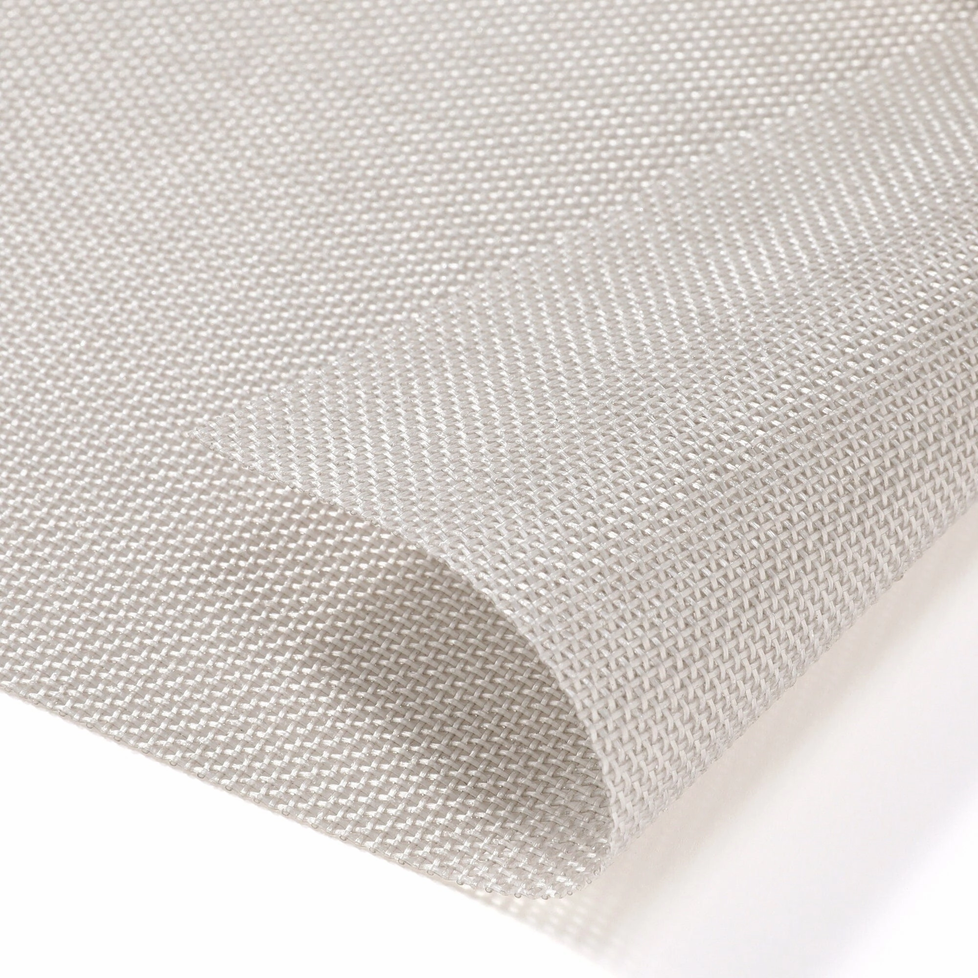 Glitter Lunch Mat 2P White  Gray
