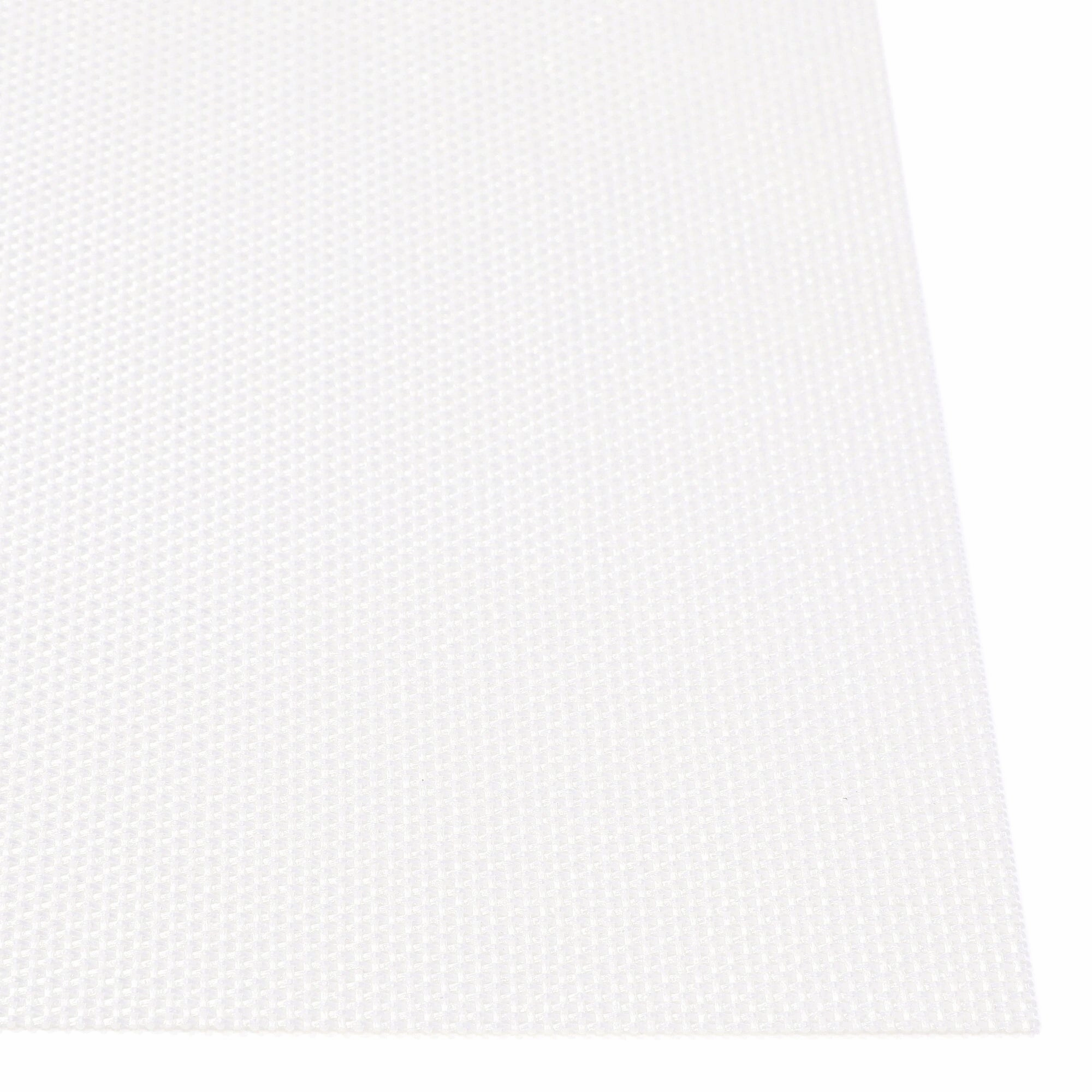 Glitter Lunch Mat 2P White  Gray