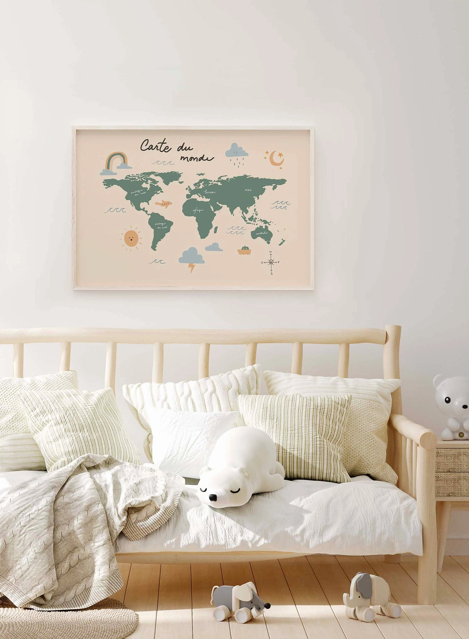 Globe Trotter in French, Poster
