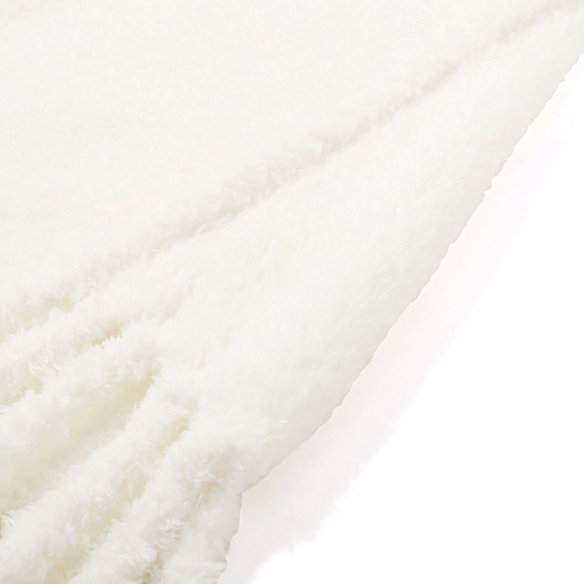 Godis White Throw (Knee Blanket) 1500 X 800 Ivory