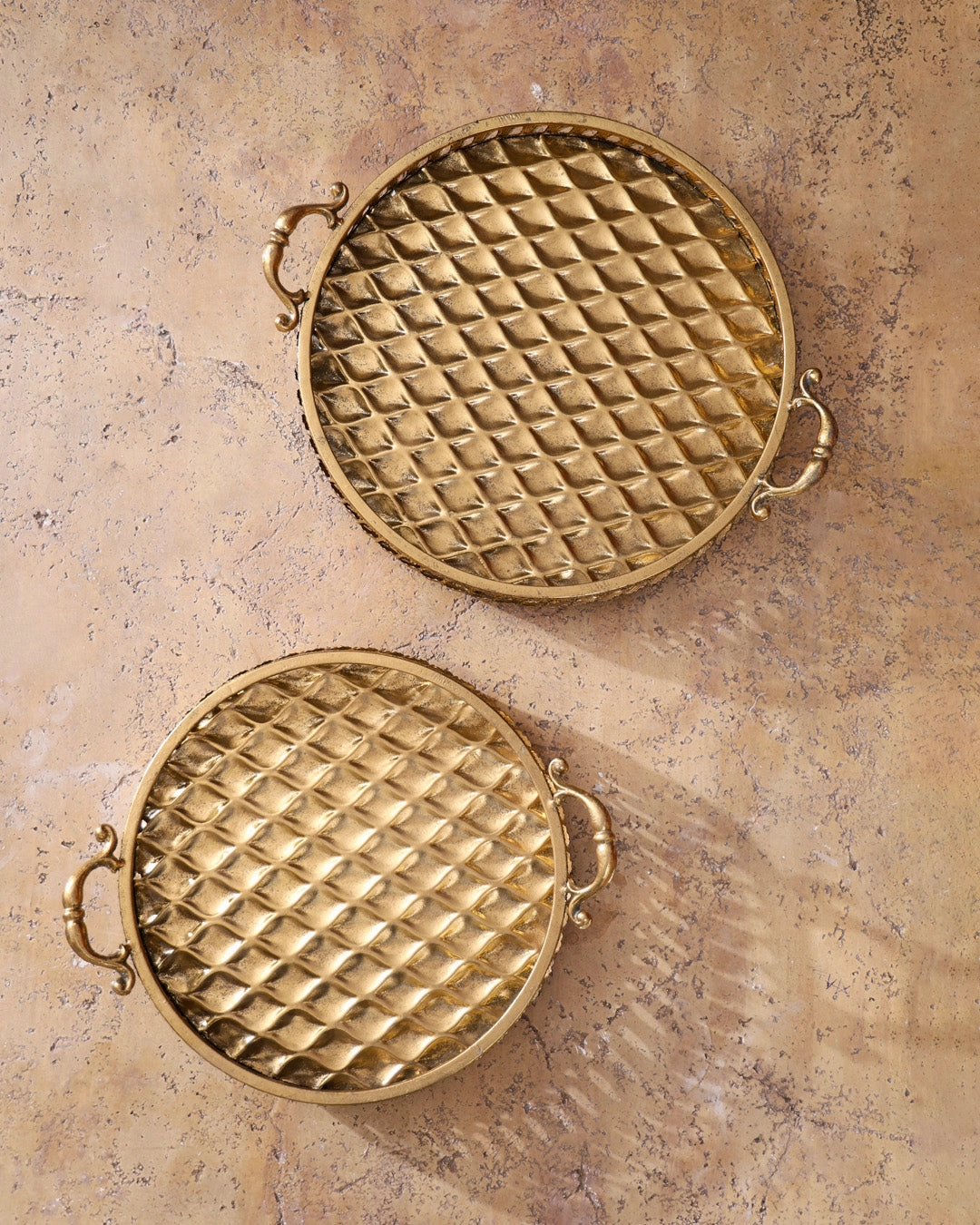 Gold Baroque Serving Tray - Small