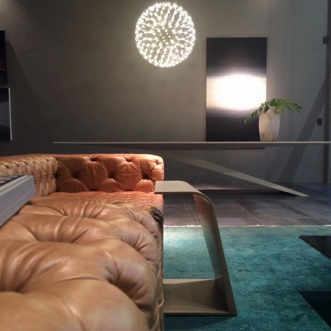 Gold Spark Ball Pendant Light