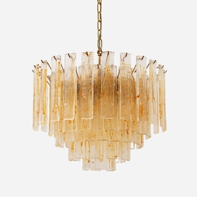 Golden Amber Murano Glass Chandelierrustic chandelier,bedroom chandelier 