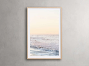 Golden Coast Framed Print IIInordic style wall decor
