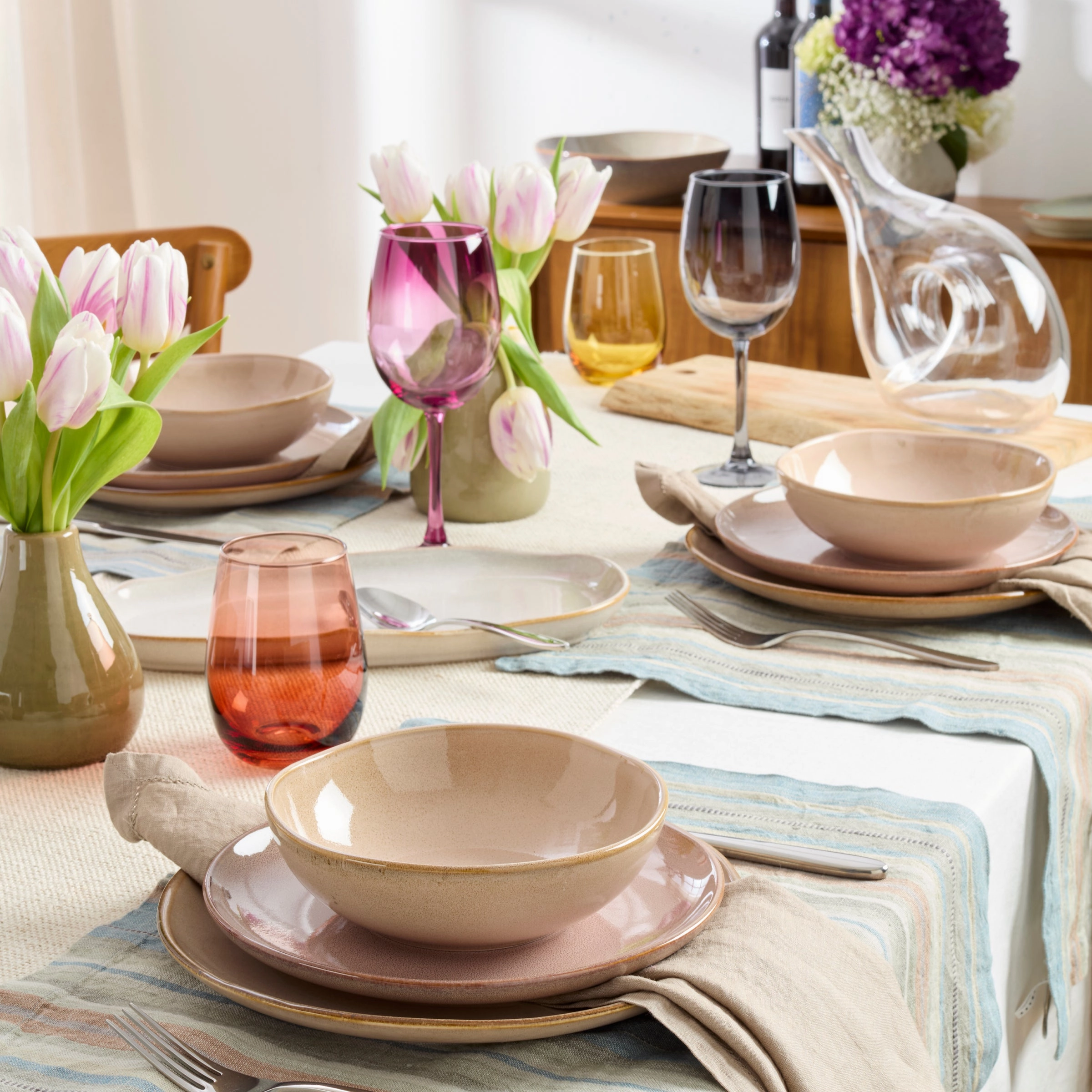 Golden Hour All-Purpose Wine Glasses - Set Of 4