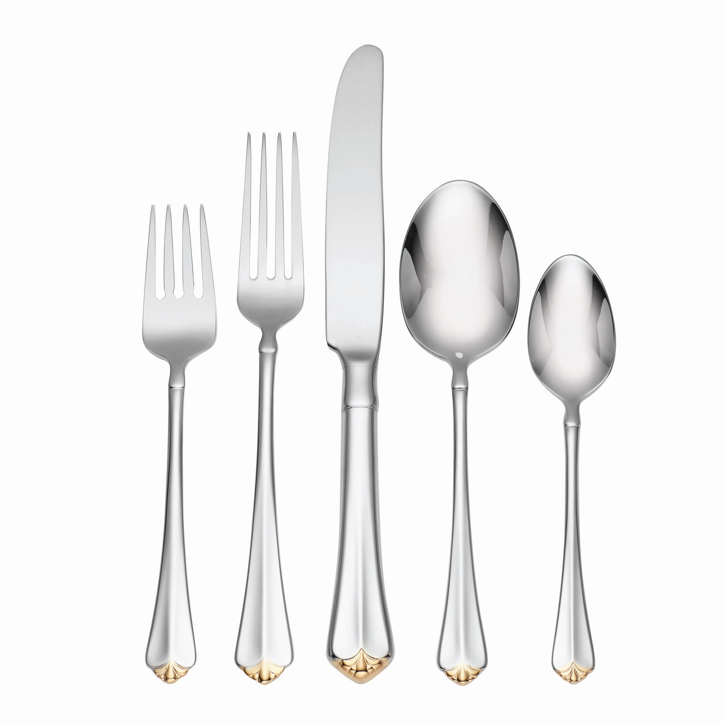 Golden Juilliard 20 Piece Flatware Seteco-friendly bamboo fiber tableware set 