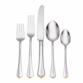 Golden Juilliard 20 Piece Flatware Seteco-friendly bamboo fiber tableware set 