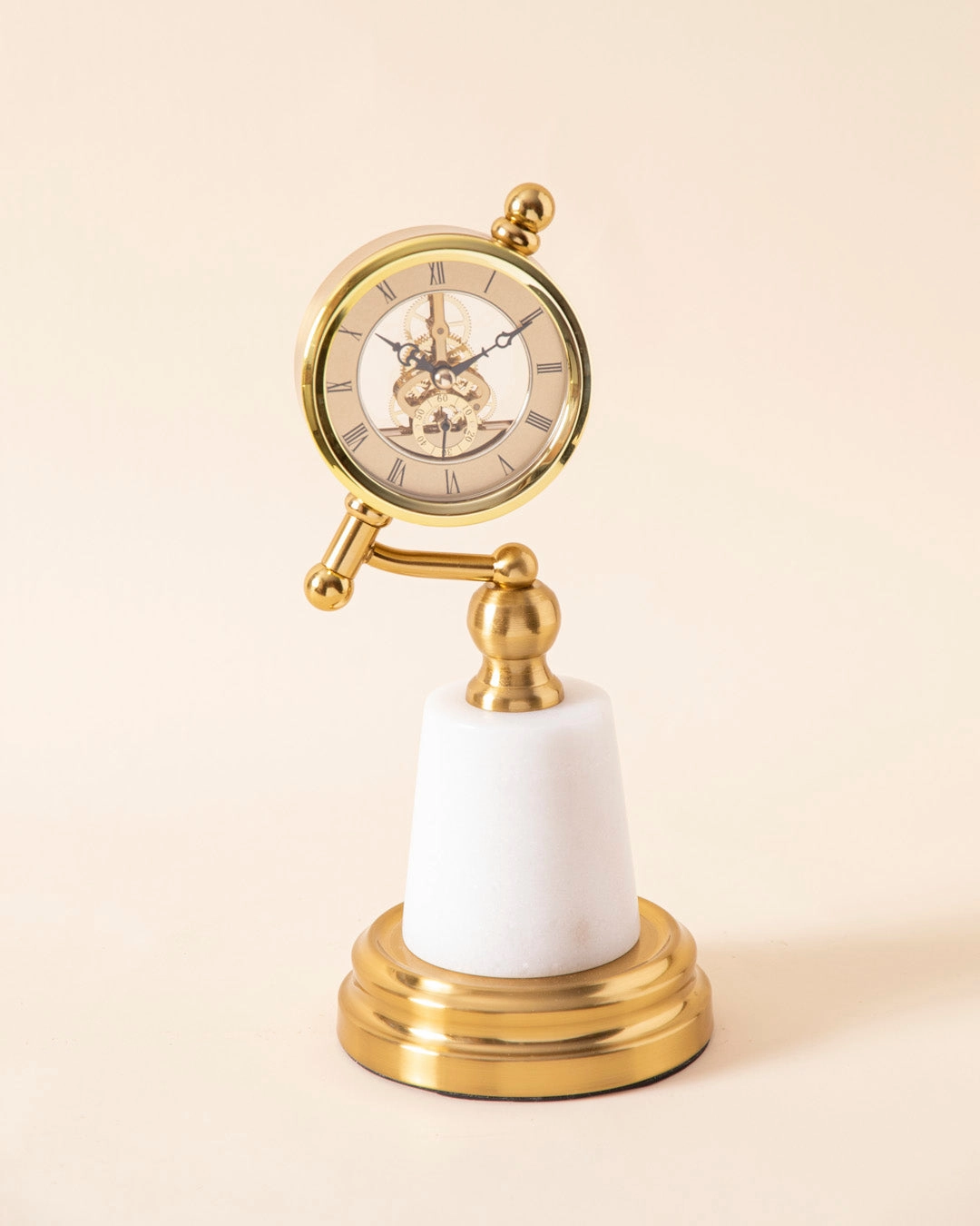 Golden Meridian Table Top Clock