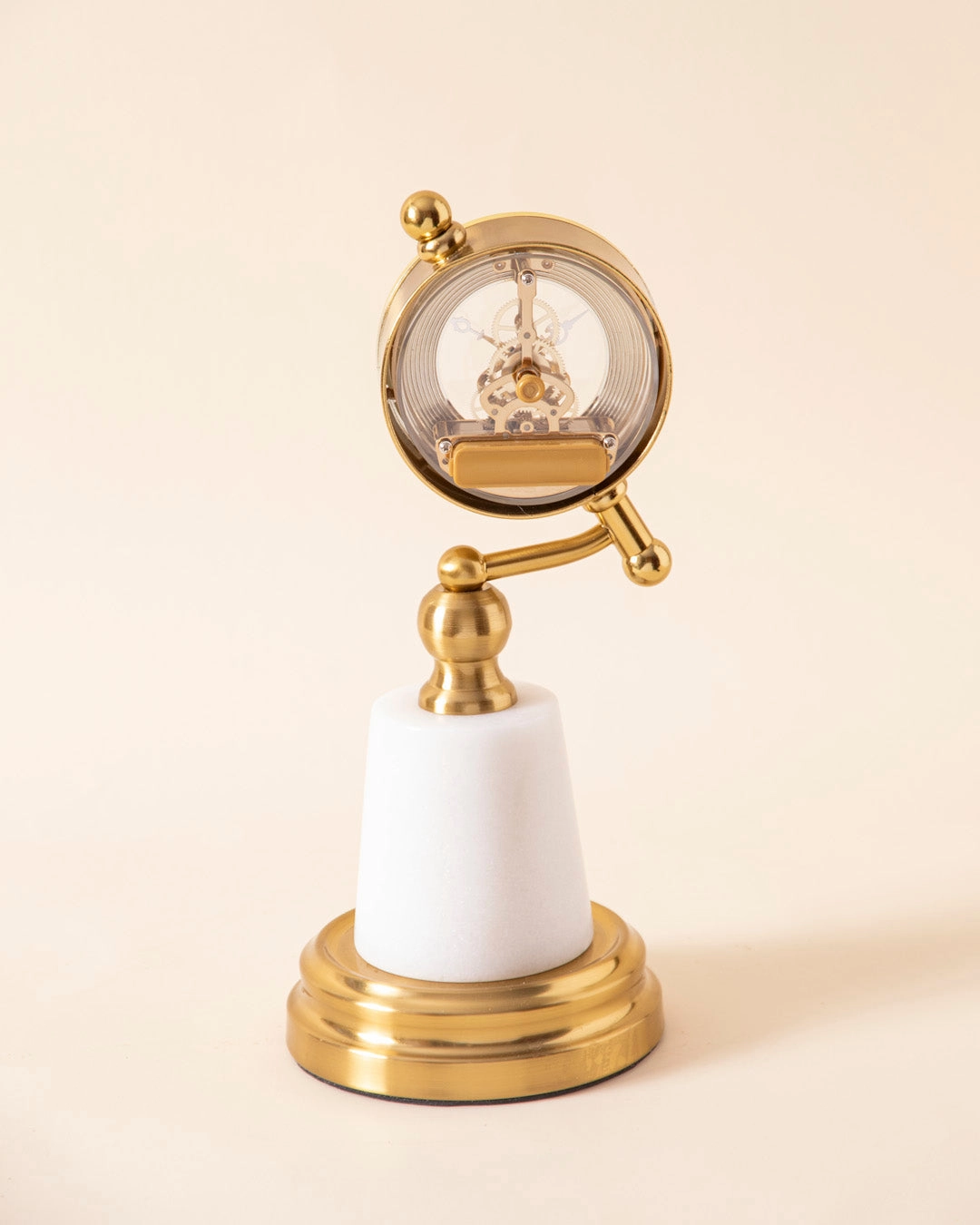 Golden Meridian Table Top Clock