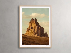 Golden Peaks III Framed Printnordic style wall decor