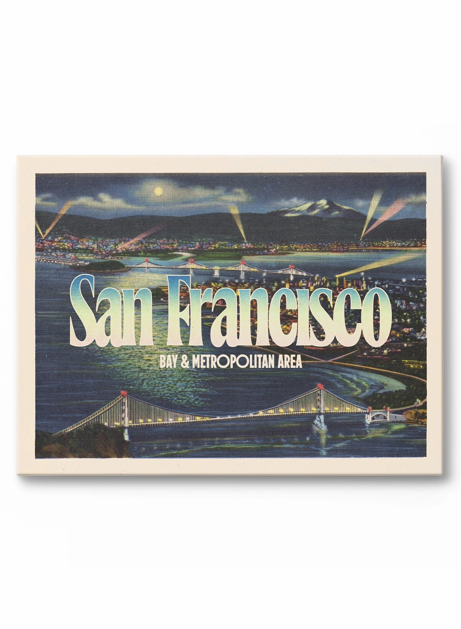 Good evening, San Francisco, Canvasindoor decorative canvas print