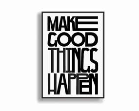 Good Things Portraitmodern abstract painting decor