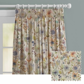 Gospiana Linen Printed Made to Measure Curtains Cloudhome decor ,wall decor 