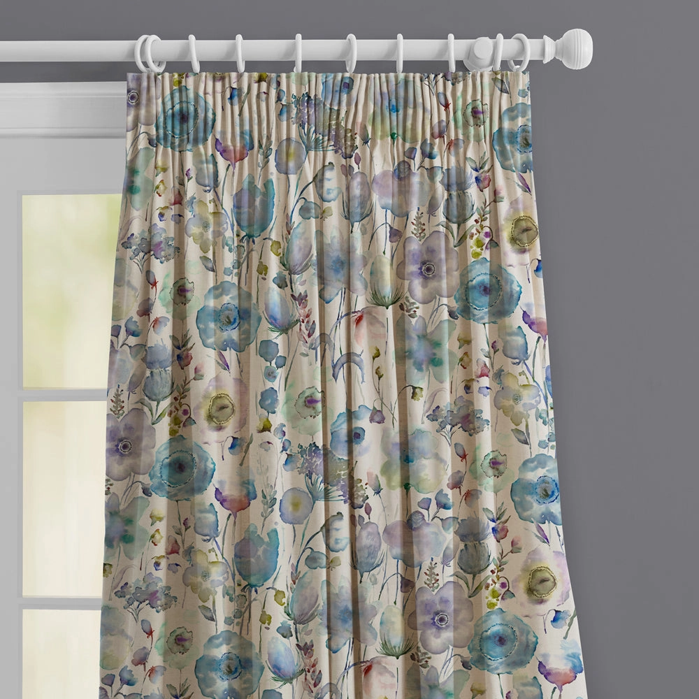 Gospiana Linen Printed Made to Measure Curtains Crocus