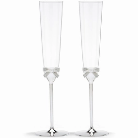 Grace Avenue 2-Piece Champagne Flute Setglass cups ,personalized mugs 