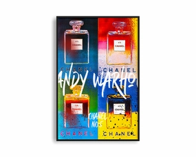 GraffArt - Andy Warhol Chanelnordic style wall decor