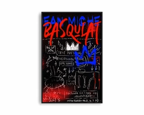 GraffArt - Jean Michel Basquiat #4nordic style wall decor